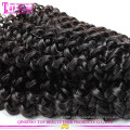 Paypal aceite Alta qualidade Mongolian Kinky Curly Hair Extensão Do Cabelo Humano